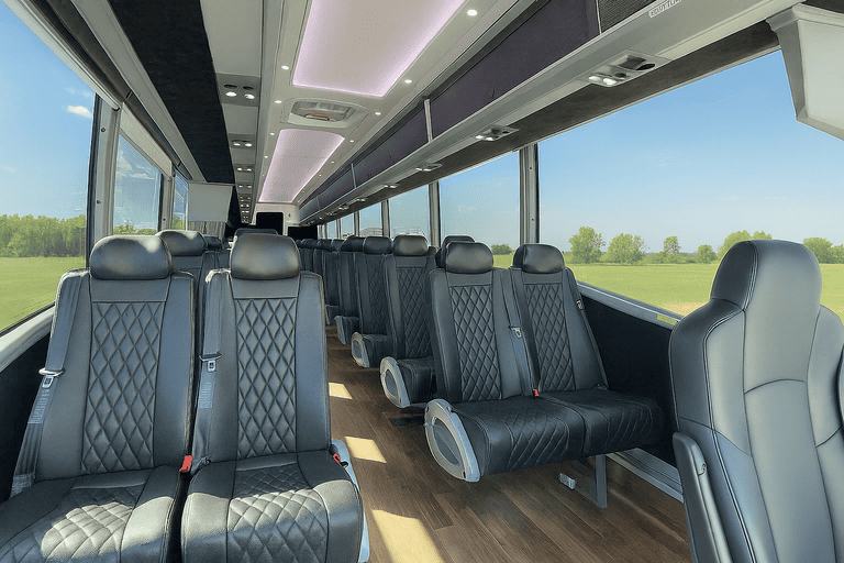 coach bus in Rogers