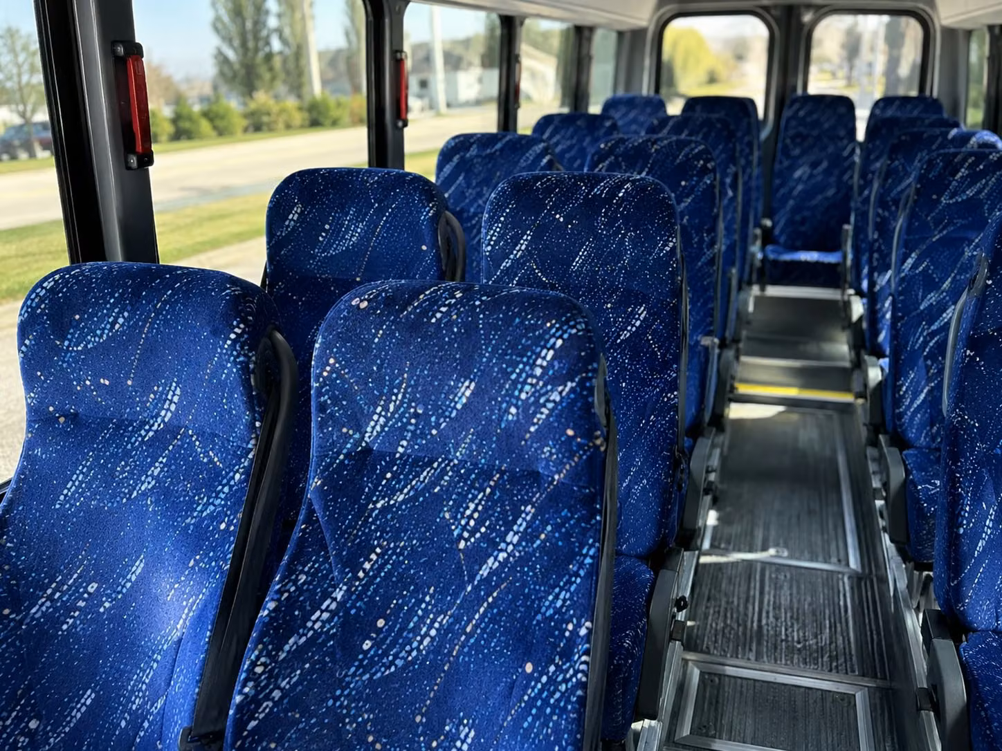 20 passenger minibus inside