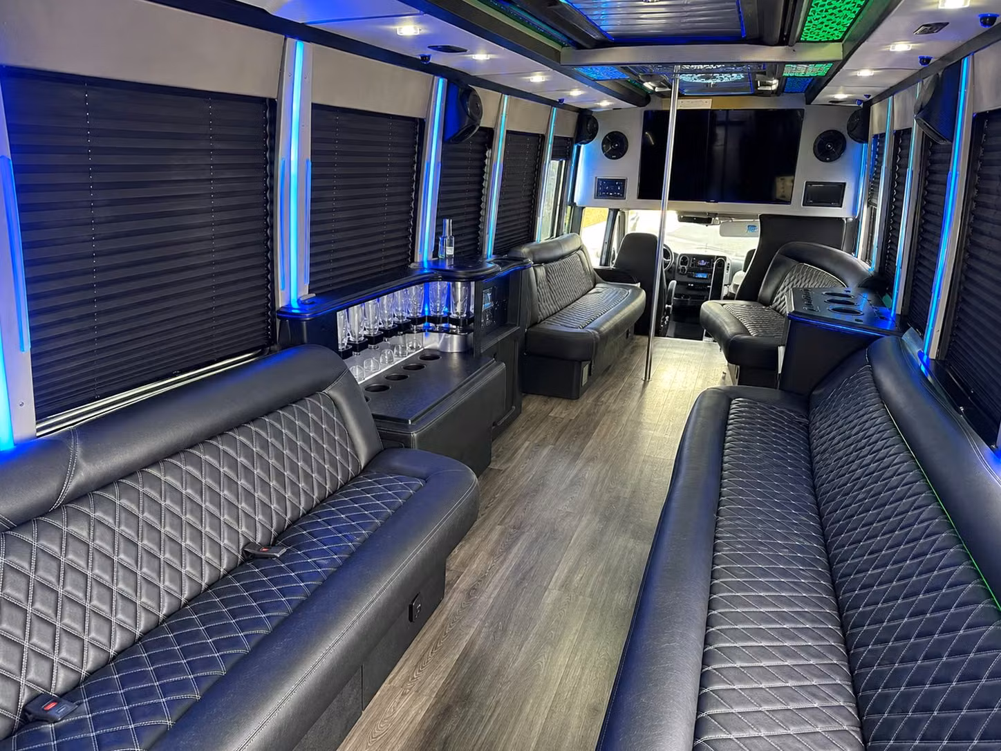 rogers prom party buses with the amenities your group actually wants