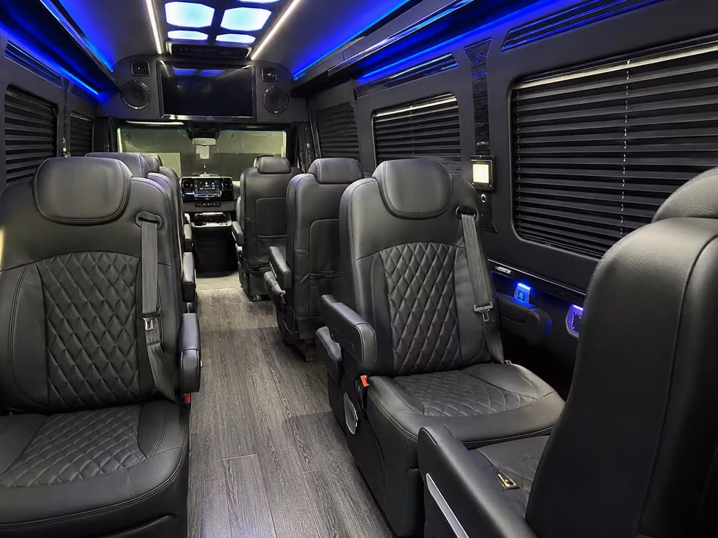 sprinter van with driver interior